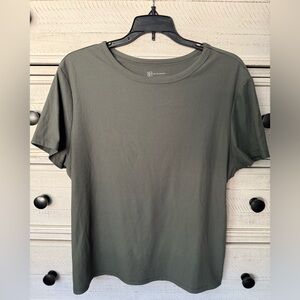 No Boundaries Olive Short Sleeve Tee